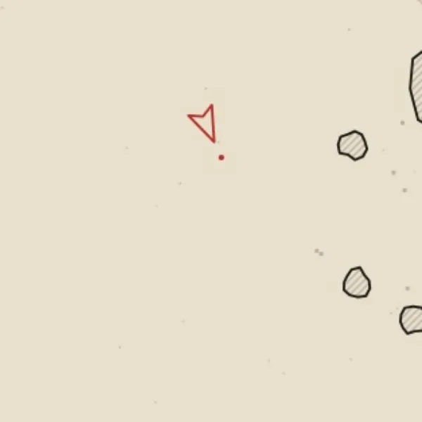 Asteroids screenshot