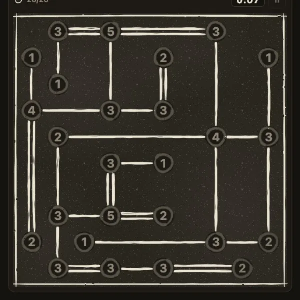 橋をかけろのゲーム画面