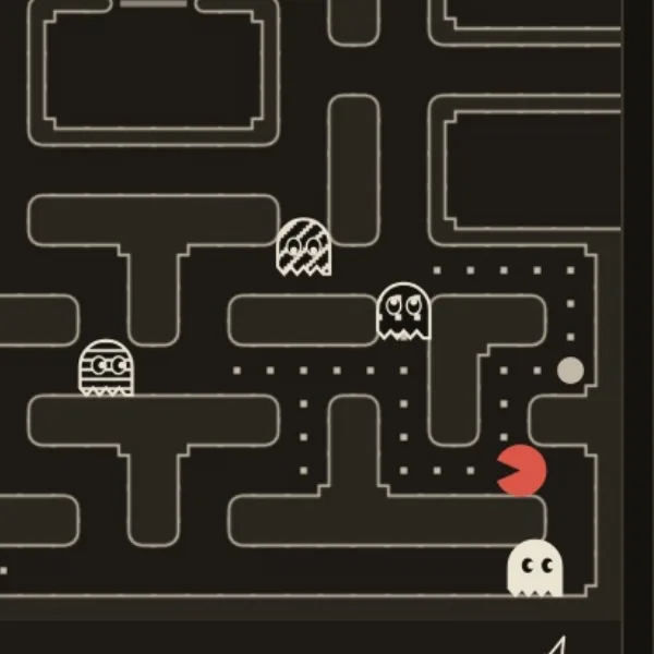 Pac-Man: снимок экрана