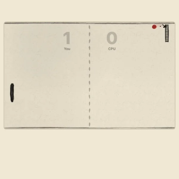 Pong screenshot